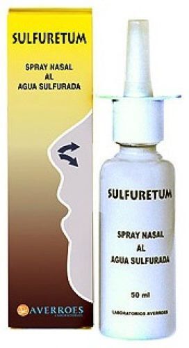 Averroes Laboratorios Water Nasal Spray Sulfuretum sulfur. 50ml.