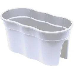 KHW Flowerclip XL, 2er Set Kartonverpackung, weiß