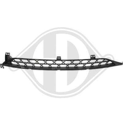 DIEDERICHS Lüftungsgitter, Stoßfänger 4072644 oben für Citroën