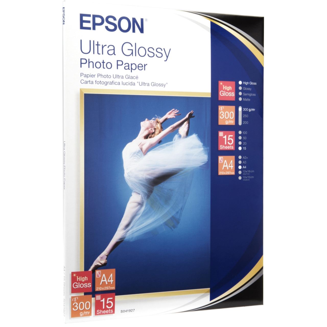 Epson S041927 Fotopapier 29.7x21 cm (15 Blatt)