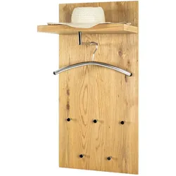 Haku Garderobenpaneel Oak Holz Braun Eiche