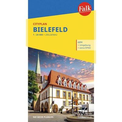 Falk Cityplan Bielefeld 1:20.000, Sonstige von , MairDuMont, 978-3-8279-0145-3
