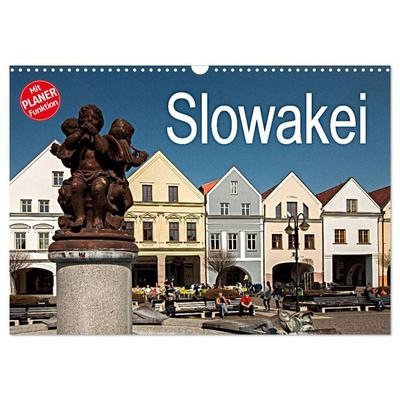 Slowakei (Wandkalender 2025 DIN A3 quer), CALVENDO Monatskalender