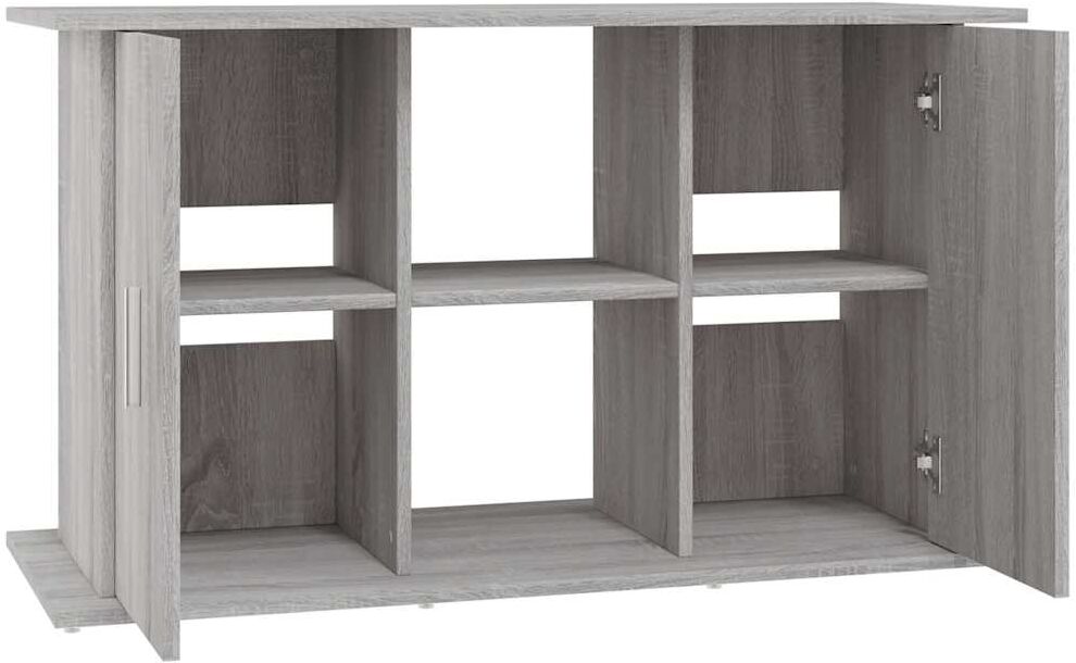 vidaXL Support pour aquarium sonoma gris 101x41x58cm bois d'ingénierie