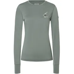 Super Natural, Damen, Funktionsshirt, Tundra175 Bunny (M), Grün