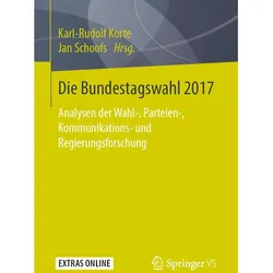 Die Bundestagswahl 2017, Fachbücher von Karl-Rudolf Korte, Jan Schoofs