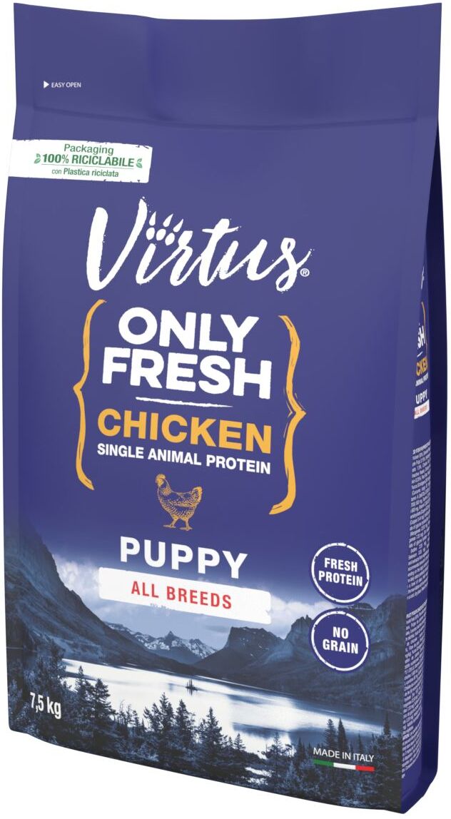 Virtus Dog Only Fresh Puppy Pollo 7.5KG