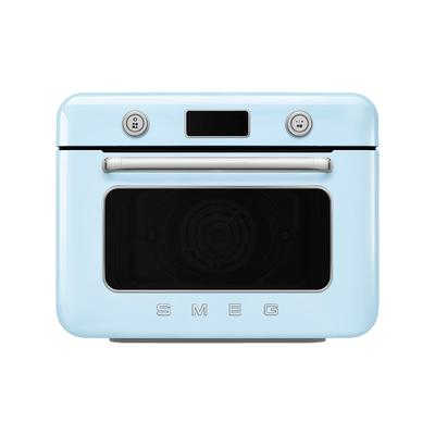 SMEG Multiofen "COF01PBEU", blau (pastellblau), B:51cm H:40cm T:50cm, Minibacköfen
