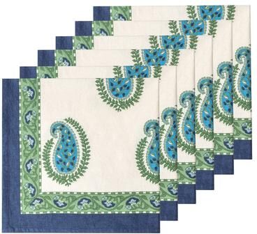Couleur Nature Cassis Napkins - Set of 6