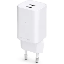 Upström GC651-E (65 W, 2 Ports), USB Ladegerät, Weiss