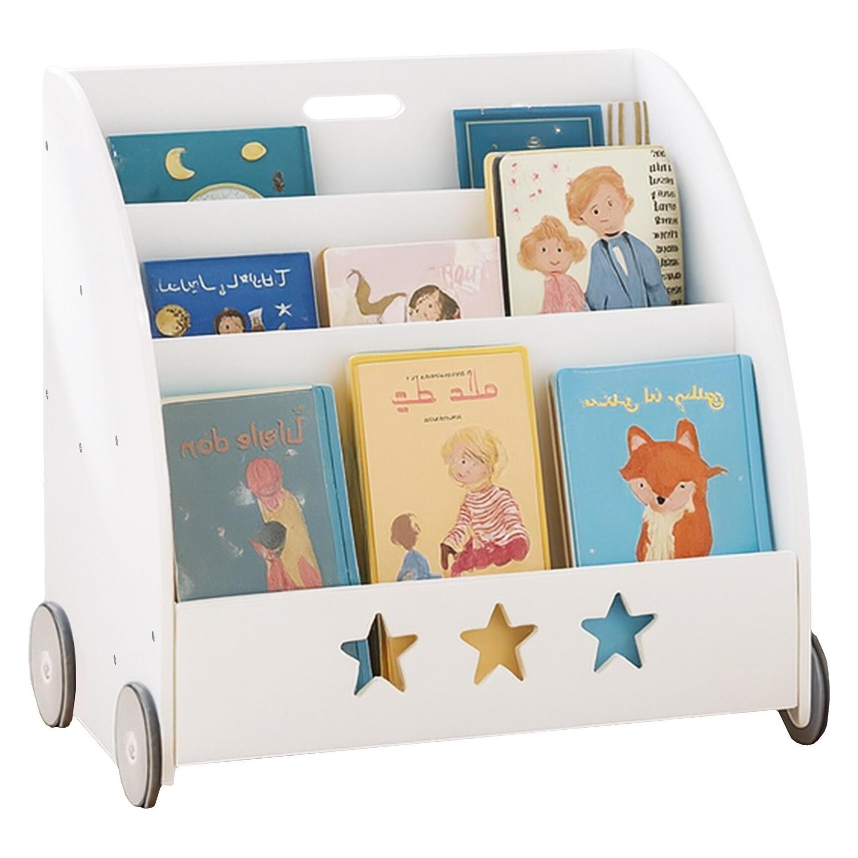 Relaxdays Kinderbücherregal (57 x 42 x 62 cm) (4052025858544)