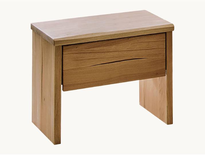 Nachttisch Tegora - H42xB50xT36 cm - Wildeiche