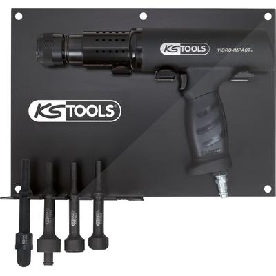 Ks Tools Vibro-Impact Druckluft-Meißelhammer-Satz, 6-tlg [Hersteller-Nr. 515.3880]