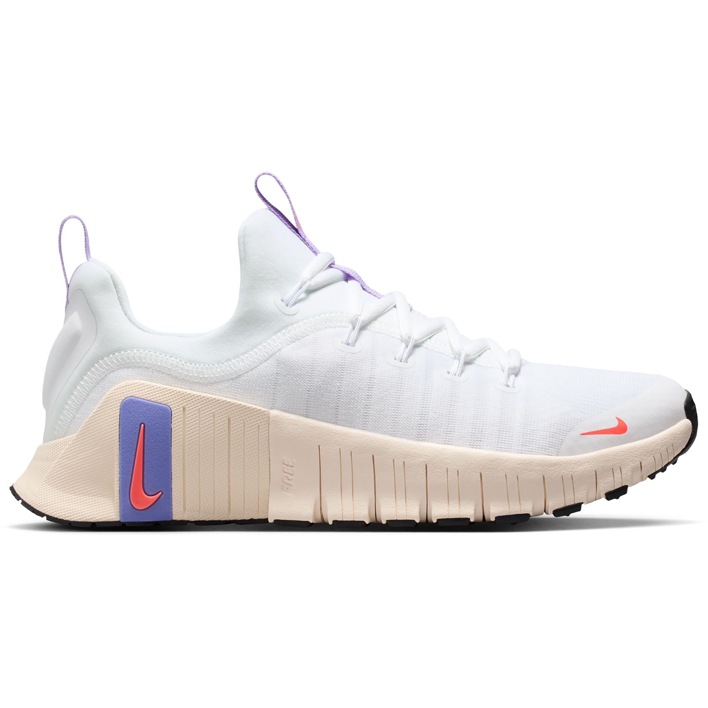 Nike Free Metcon 6 Damen Laufschuhe white-hot lava-violet mist Größe 41 Training & Fitness | Laufen Schnell trocknend