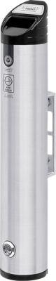 Wandascher aus Aluminium, rund