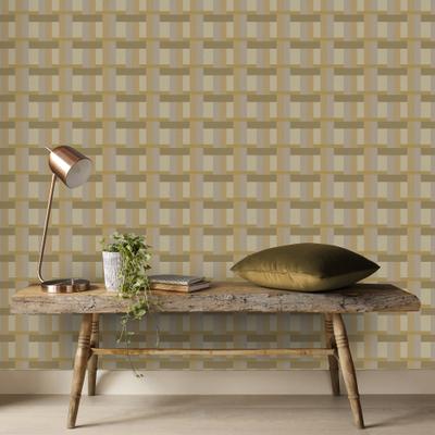 Vliestapete SUPERFRESCO EASY "Perfect Symmetry", braun, B:0,52m H:10m L:10m, Vlies, Tapeten, 10mx52cm (ca. 5m2)