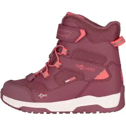 TROLLKIDS Kids Lofoten Winter Boots PRO, Größe 28 in Pink Pink