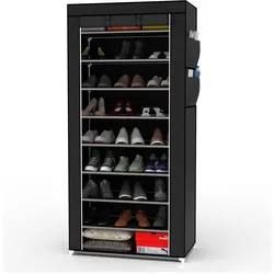 Intirilife, Stoffschrank, Faltschrank (58 x 58 x 170 cm)