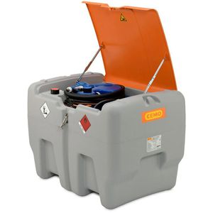 CEMO Tankanlage 11860, DT-Mobil Easy Combi, mobil, 440/50 L, mit 18V Pumpe, ohne Akku, Diesel/AdBlue