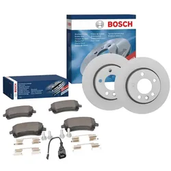 Bosch Bremsensatz Hinten 294 mm für VW TRANSPORTER T5 Platform/Chassis (7JD, 7JE, 7J