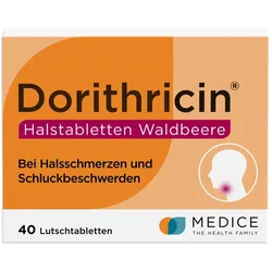 Dorithricin Halstabletten Waldbeere 40 St