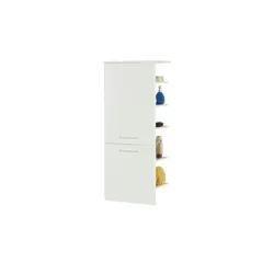 smart Midischrank   ¦ weiß ¦ Maße (cm): B: 50 H: 123 T: 33.0