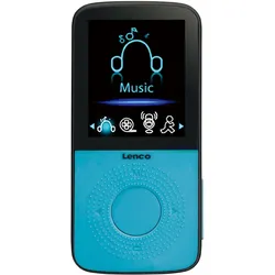 Lenco Podo-153 (4 GB), MP3 Player + Portable Audiogeräte, Blau