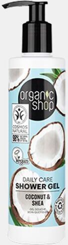 ORGANIC SHOP GEL DUCHE DIARIO COCO E KARITE 280ml