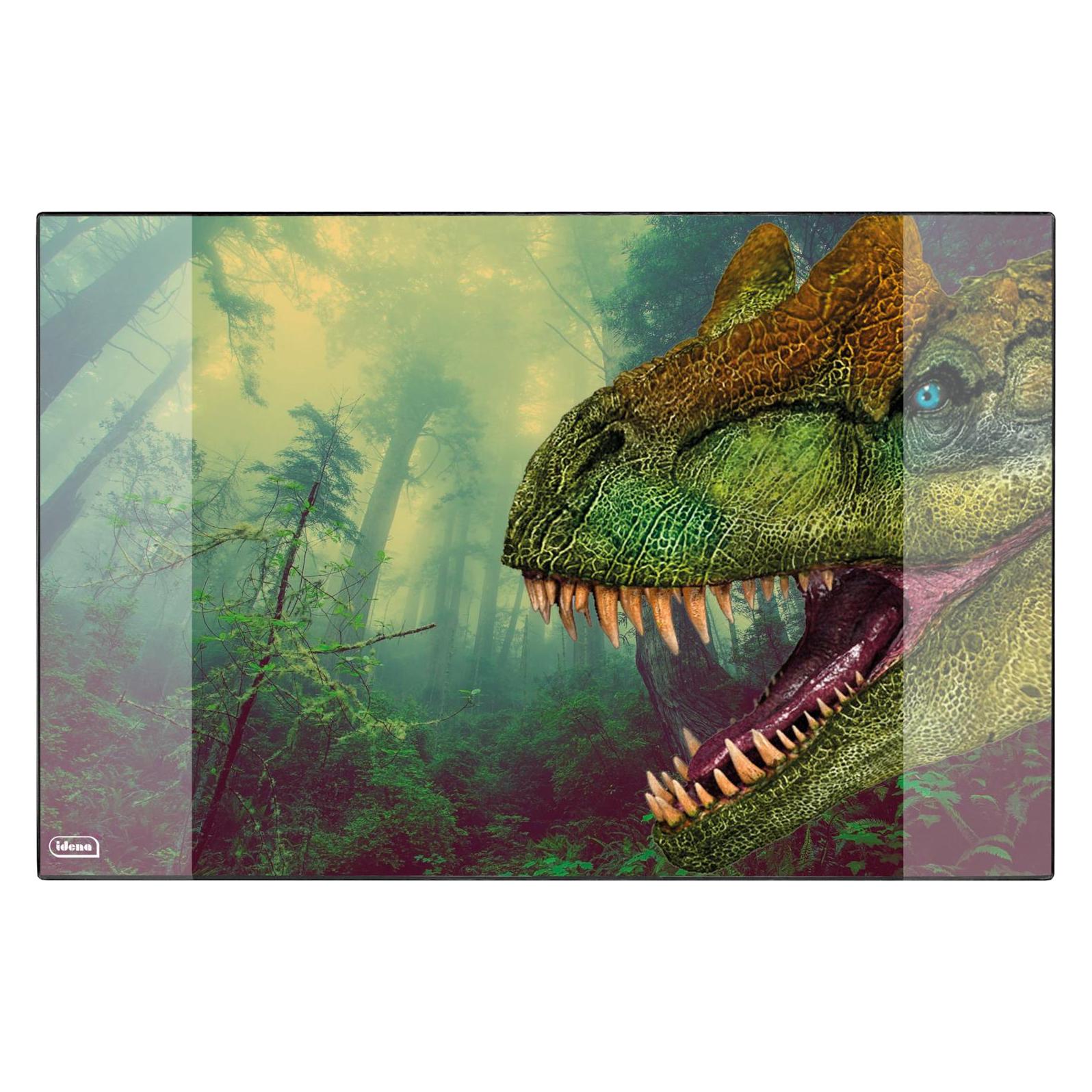 Idena Schreibunterlage PP 58,5x38,5cm Dinosaurier (38.50 x 58.50 cm) (22659760)
