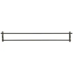 IB Laursen Handtuchstange für Wand 2 Stangen, 81 x 12 x 12 cm