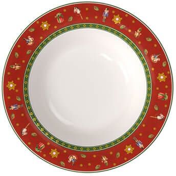 Villeroy & Boch Toys Delight Red Soup Plate