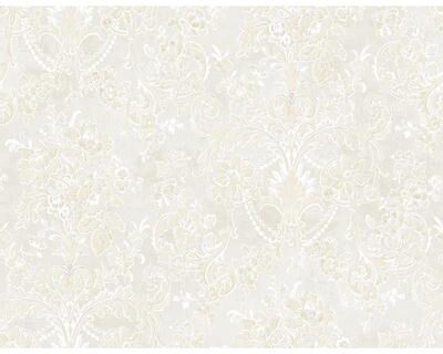 Seabrook Designs Vivienne Damask Unpasted Wallpaper