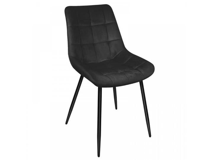 YQINGMAOY - CHAISE ÉCOLOGIQUE - ASSEMBLAGE FACILE - PEU ENCOMBRANT - LOT DE 2 - 50*39*88 CM - NOIR PUR