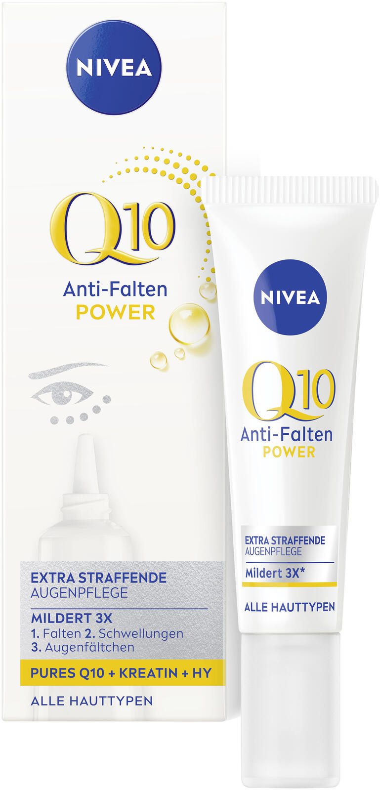 NIVEA Q10 Anti-Falten POWER Augencreme 15,0 ml 81288