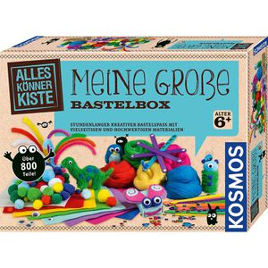 Kosmos Bastelset 604431 Meine große Bastelbox, AllesKönnerKiste, 1000 Teile, ab 6 Jahre