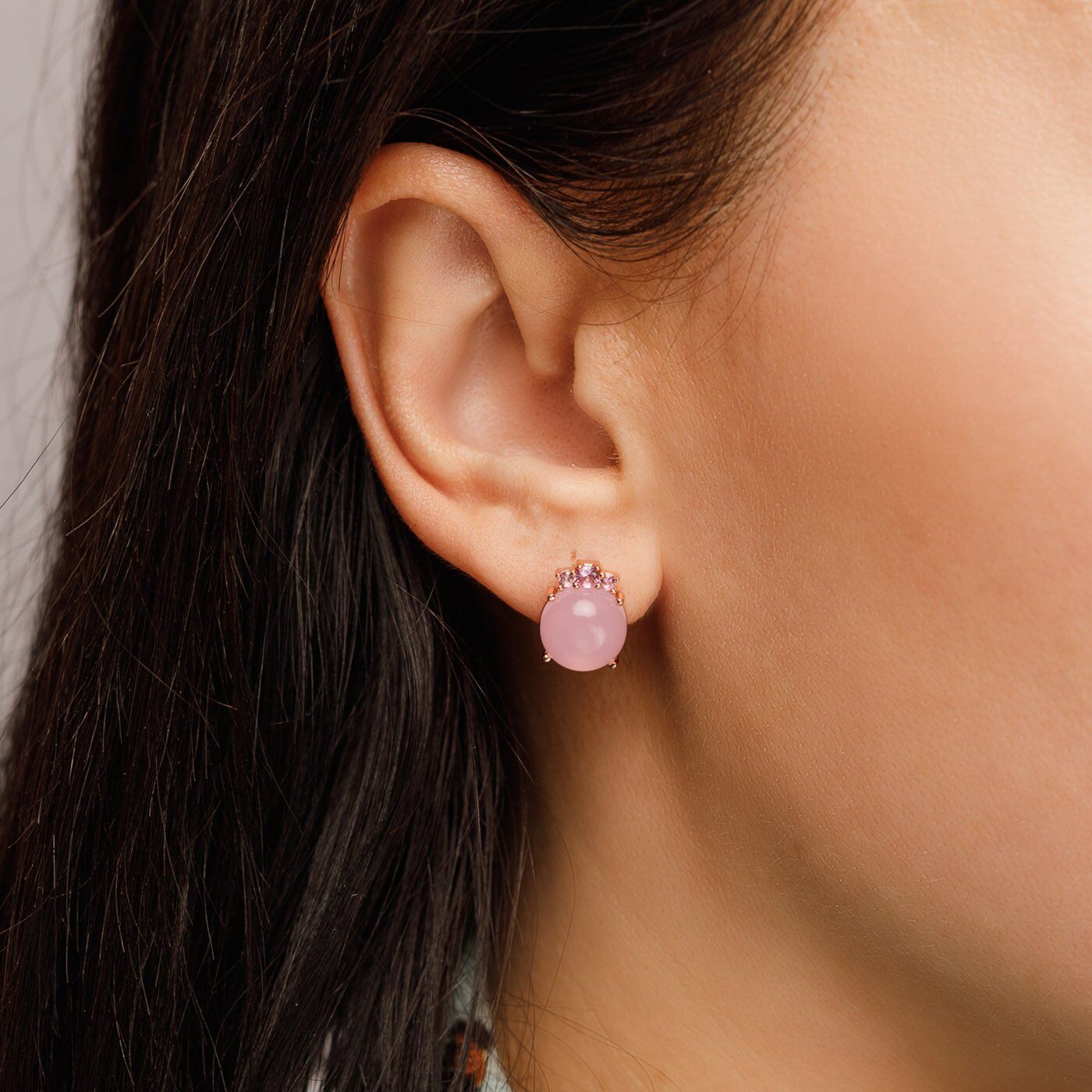 NEORE Pink Bloom Earrings