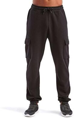 TriDri TD604 Riley Cargo Joggers Pant in Black size XL   60/40 cotton Polyester fleece