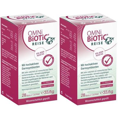 Omni BiOTiC Reise Pulver Stick 2x 2x28x1,2 g