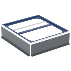 Geberit Duofix Installationsrahmen 551503001 80 x 90 cm, für Duschfläche bis 100cm, für 5 Füße