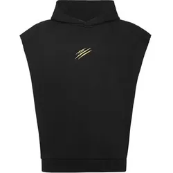 PLEIN SPORT Hoodie, Größe M in Schwarz 0294