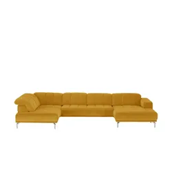 Lounge Collection Elementgruppe  Sarina ¦ gelb ¦ Maße (cm): B: 383 H: 75 T: 212.0