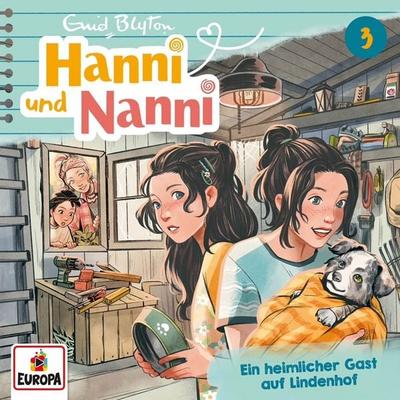 Hanni und Nanni (Neue Abenteuer) 03: Ein heimlicher Gast auf Lindenhof - Enid Blyton, CD, 0198029427622