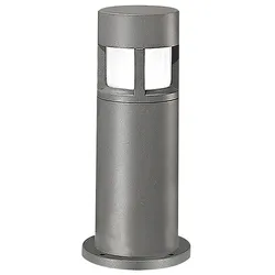 ROSSINI ILLUMINAZIONE JULE - Bodenpoller für den Außenbereich, 36 cm, IP65, E27-Anschluss, Struktur aus Aluminiumdruckguss, Farbe Anthrazit - Rossini-Gruppe