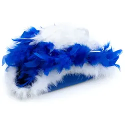 Kinder-Garde-Dreispitz, blau/weiß