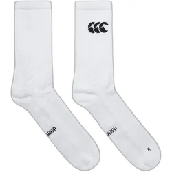 Canterbury, Unisex, Sportsocken, Rutschfeste Socken für die Mitte der Wade (M), Weiss
