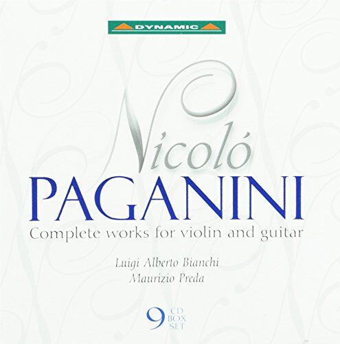 Bianchi, Luigi Alberto - Paganini for Violin & Guitar (9cd) - Preis vom 09.10.2026 07:28:09 h