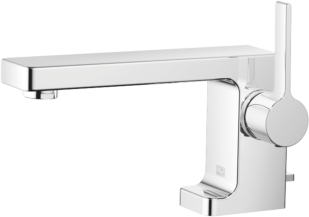 Dornbracht Waschtisch Armatur LULU 3350071000 chrom, Ausladung 155 mm, mit Ablaufgarnitur
