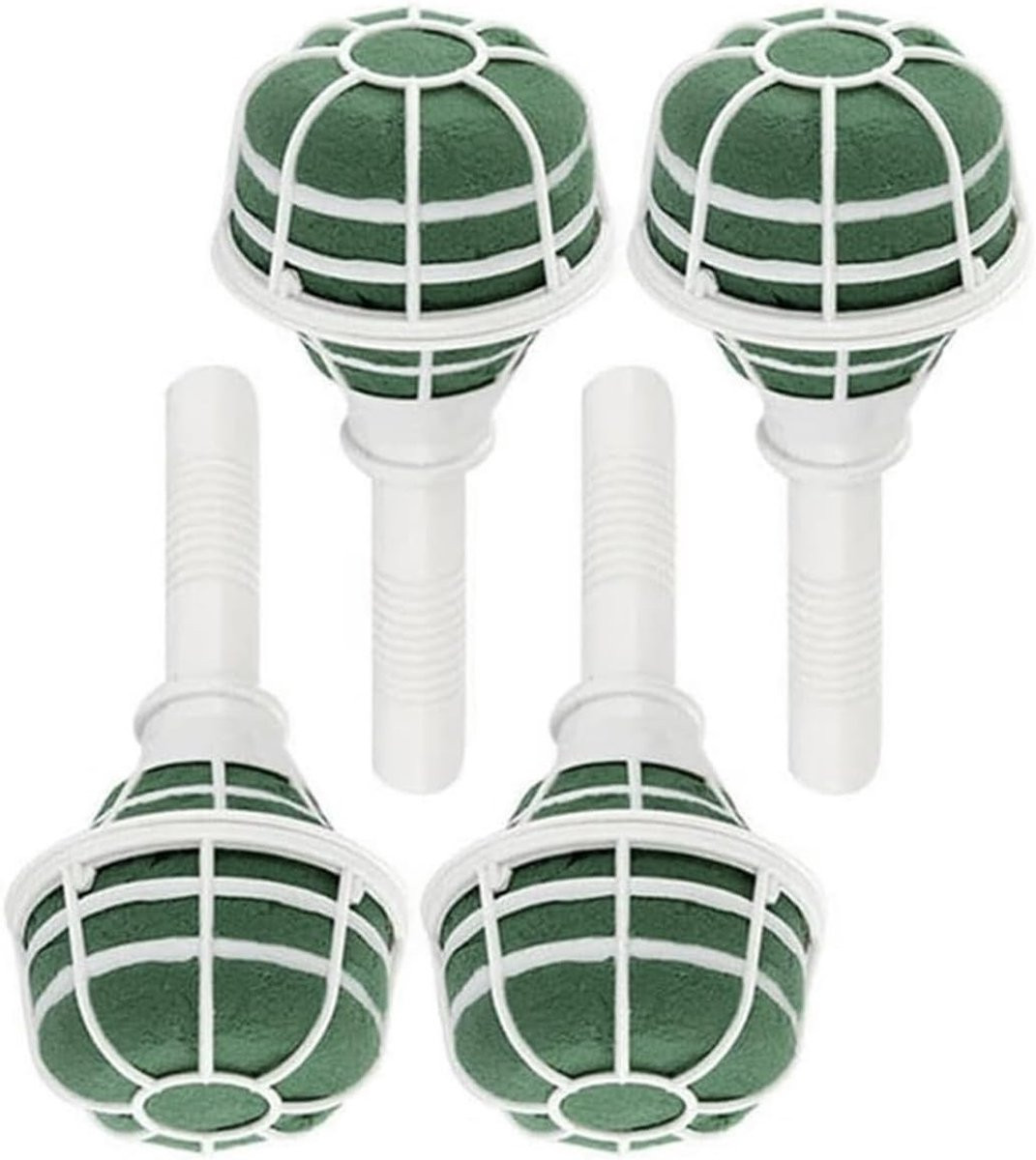 Set van 4 Bouquet Houders voor Bruiloften en DIY Bloemstukken