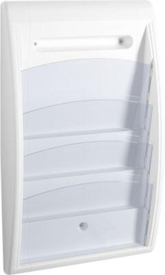 Prospektwandhalter Quickfit, DIN A4 quer, weiß