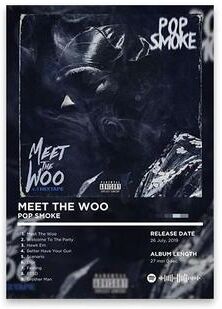 Uplifted Goods Modern Hip Hop Heritage Retro Album Art Print j 19.69 X 27.56 In